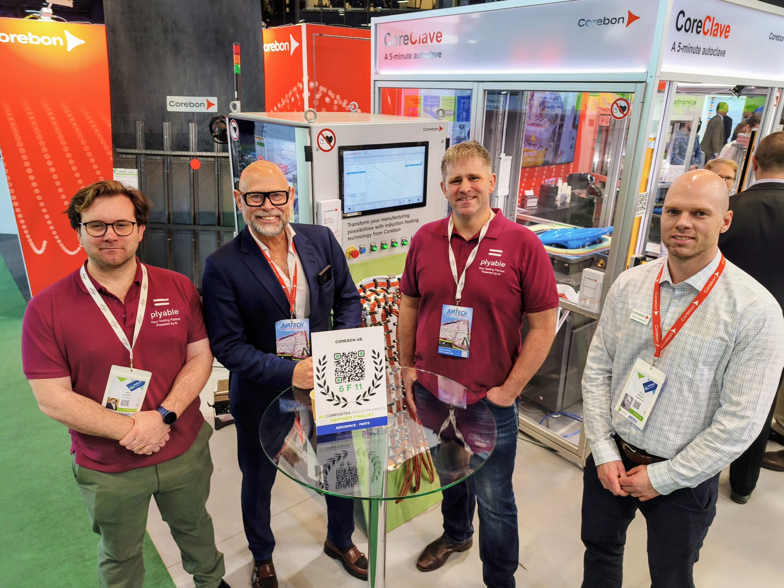 Plyable Announces Strategic Partnerships with Corebon and Synthesites to Advance Composite Tooling Integration